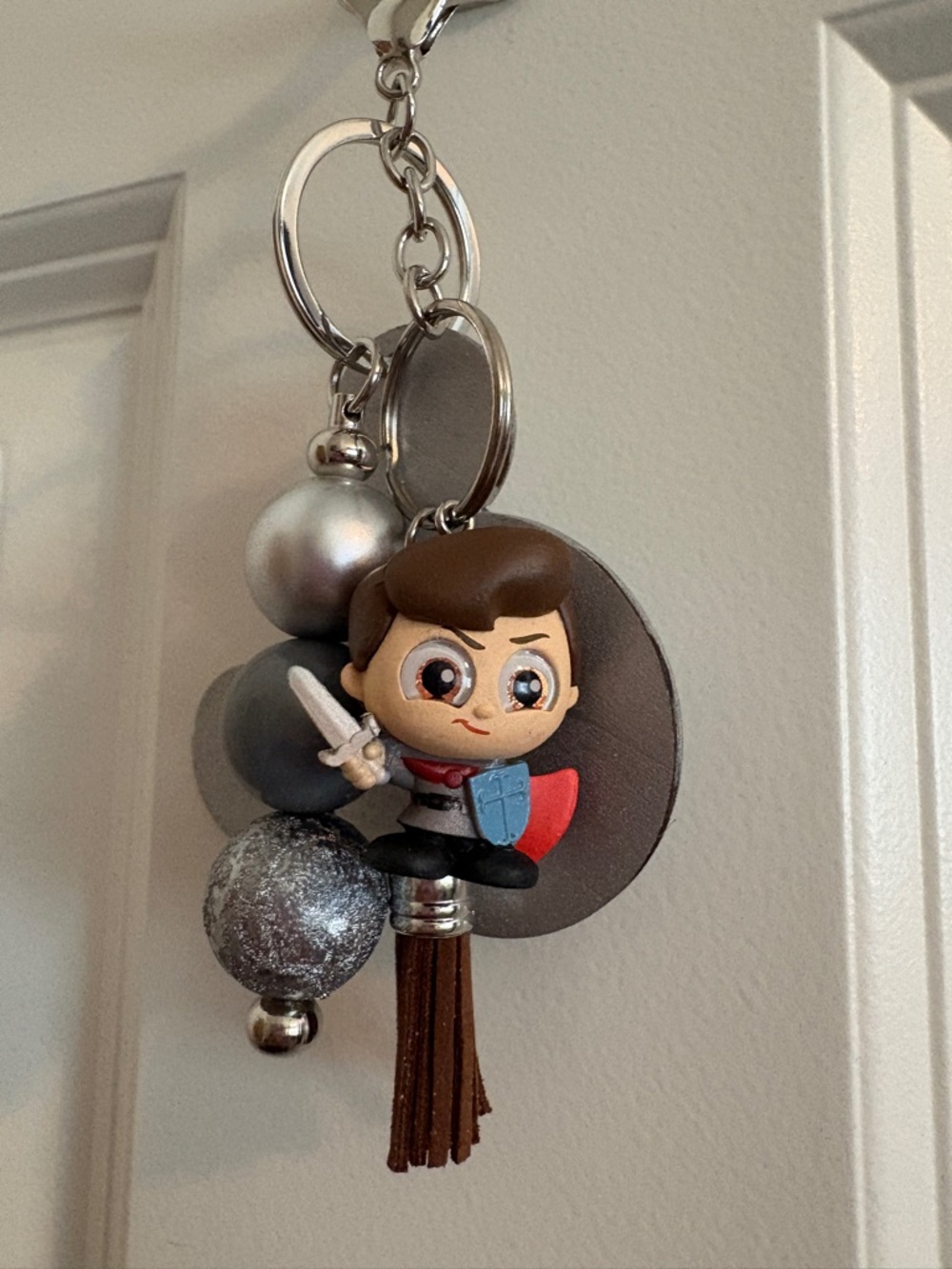 Prince Phillip from Sleeping Beauty bag charm/keychain